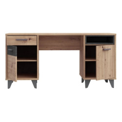 Biurko młodzieżowe Dąb Artisan/Beton RVXB221-C772 Meble Forte