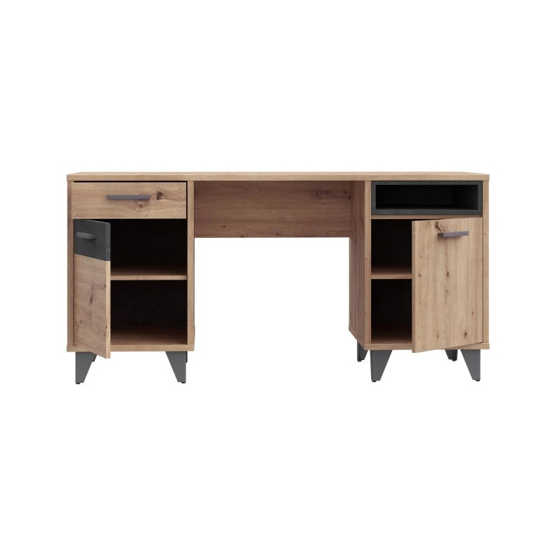 Biurko młodzieżowe Dąb Artisan/Beton RVXB221-C772 Meble Forte