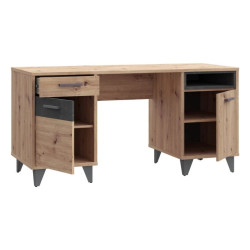 Biurko młodzieżowe Dąb Artisan/Beton RVXB221-C772 Meble Forte