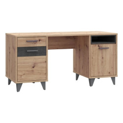 Biurko młodzieżowe Dąb Artisan/Beton RVXB221-C772 Meble Forte