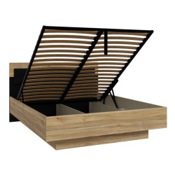 Łóżko z pojemnikiem 160x200 BDNL1162 Meble Forte kolekcja Baderna