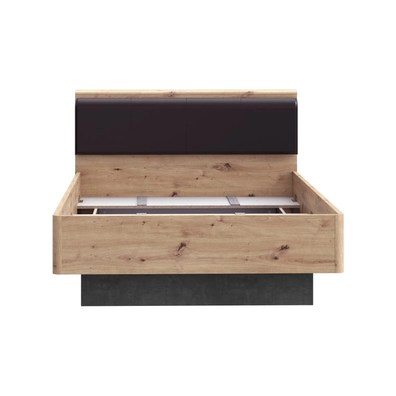 Łóżko młodzieżowe 120 cm Dąb Artisan/Beton RVXL2202-C772 Meble Forte