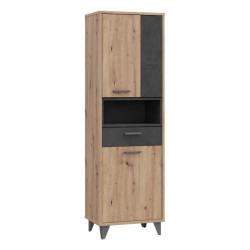 Regał młodzieżowy Dąb Artisan/Beton RVXS715-C772 Meble Forte