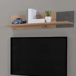 Półka wisząca RVXB01-C772 Dąb Artisan / Beton Meble Forte