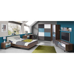 Regał młodzieżowy RVXS715-N41 – nowoczesny design, Domowanie