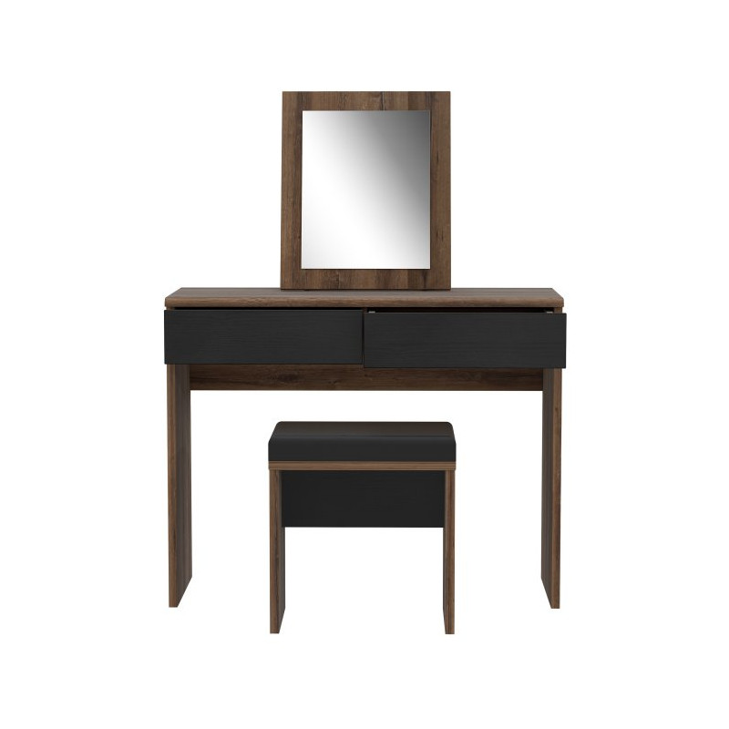 Toaletka z lustrem i siedziskiem BELLEVUE Meble Forte