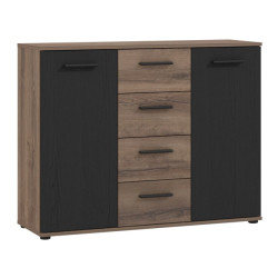 Komoda loft 105 cm Bellevue TOKK233 Meble Forte