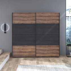 Szafa ubraniowa 220 cm Bellevue RMRS924E1 Meble Forte