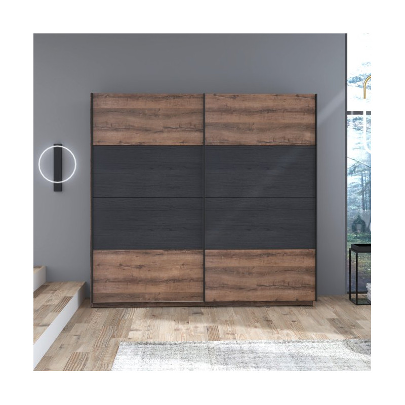 Szafa ubraniowa 220 cm Bellevue RMRS924E1 Meble Forte