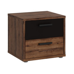 Szafka nocna z szufladami Bellevue BLQK014 Meble Forte