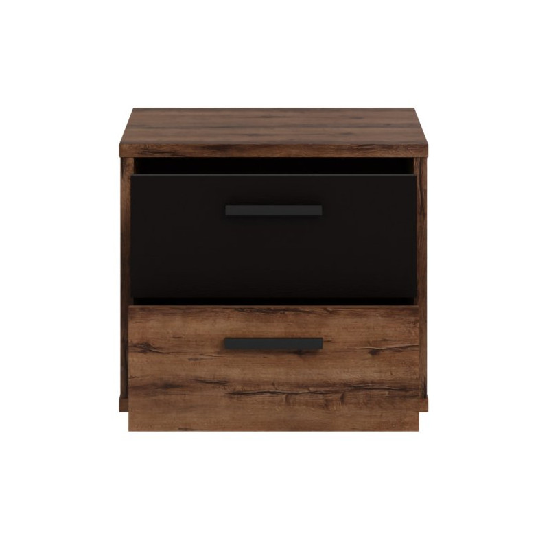 Szafka nocna z szufladami Bellevue BLQK014 Meble Forte