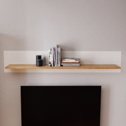 Półka ścienna 160 cm Chisbury BHLB01 Meble Forte | Domowanie
