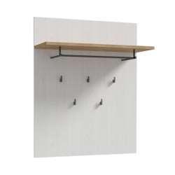 Wieszak ścienny Chisbury BHLD202 Meble Forte biały - domowanie.pl