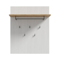 Wieszak ścienny Chisbury BHLD202 Meble Forte biały - domowanie.pl