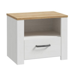 Szafka nocna Chisbury BHLK011 60 cm biały – Meble Forte