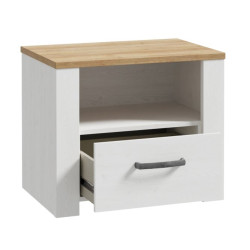 Szafka nocna Chisbury BHLK011 60 cm biały – Meble Forte
