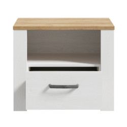 Szafka nocna Chisbury BHLK011 60 cm biały – Meble Forte
