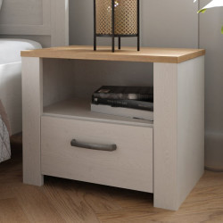 Szafka nocna Chisbury BHLK011 60 cm biały – Meble Forte