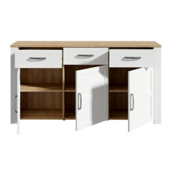 Szeroka komoda Chisbury BHLK231 biały – Meble Forte | Domowanie