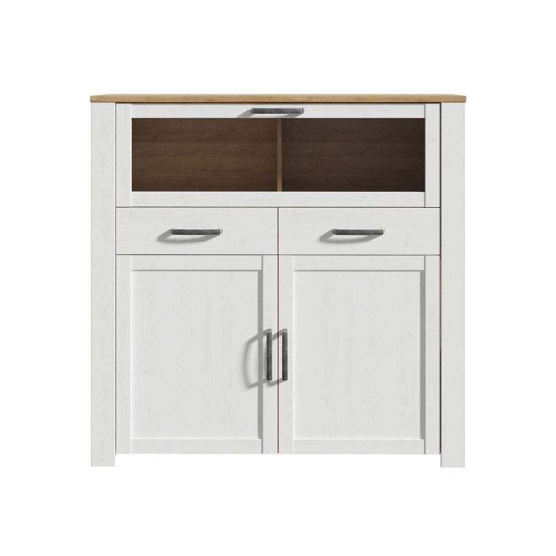 Witryna CHISBURY 130 cm z szufladami – Meble Forte