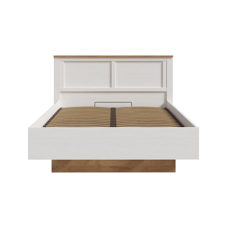 Łóżko z pojemnikiem CHISBURY 140x200 cm BHLL3142 - Meble Forte