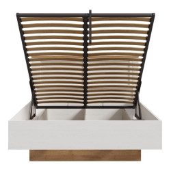 Łóżko z pojemnikiem CHISBURY 140x200 cm BHLL3142 - Meble Forte