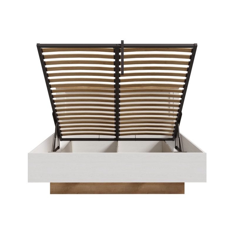 Łóżko z pojemnikiem CHISBURY 160x200 cm BHLL3162 - Meble Forte