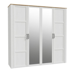 Szafa z lustrem CHISBURY 220 cm – Meble Forte | domowanie.pl