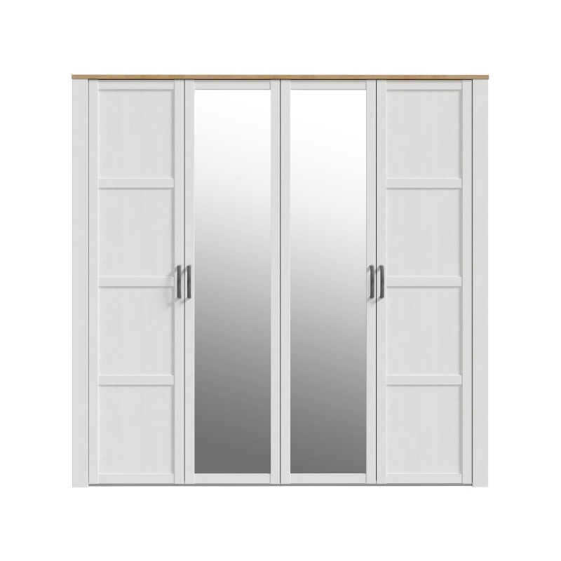 Szafa z lustrem CHISBURY 220 cm – Meble Forte | domowanie.pl