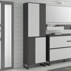 Szafa 70 cm Quayle QXLS721-M732 Grafit/Secret Grey Meble Forte