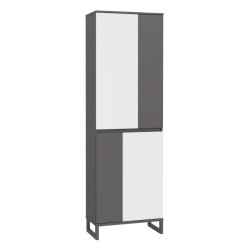 Szafa 70 cm Quayle QXLS721-M732 Grafit/Secret Grey Meble Forte