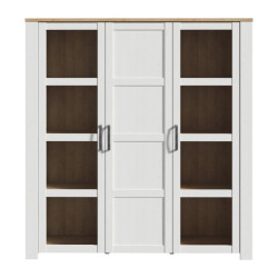 Wysoka witryna CHISBURY 150 cm – Meble Forte | domowanie.pl