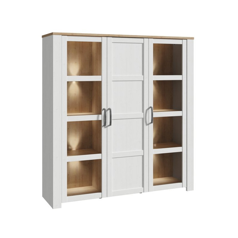 Wysoka witryna CHISBURY 150 cm – Meble Forte | domowanie.pl