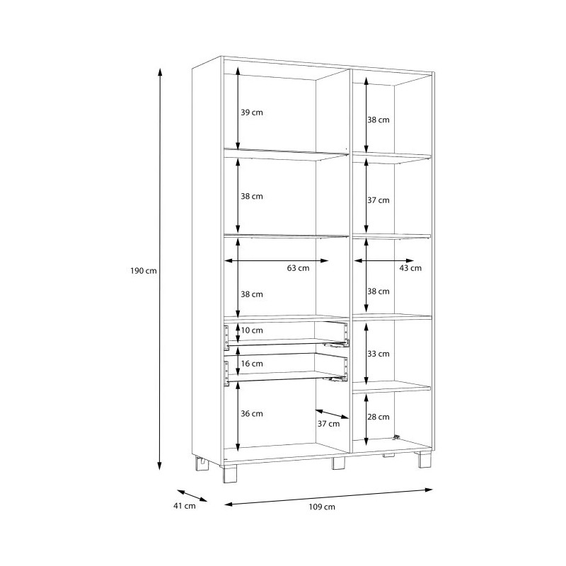 Biała witryna ze szkłem Optiwhite – styl i funkcjonalność | Domowanie