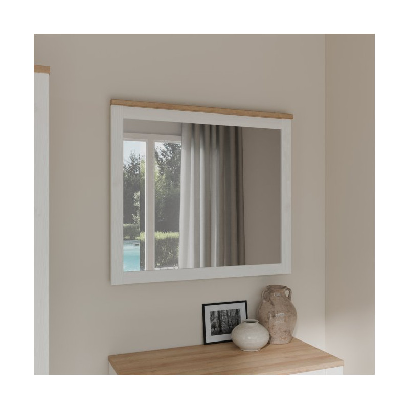 Lustro Chisbury BHLD03 Meble Forte biały | domowanie.pl