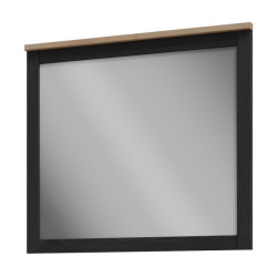 Lustro Chisbury BHLD03 Meble Forte czarny | domowanie.pl