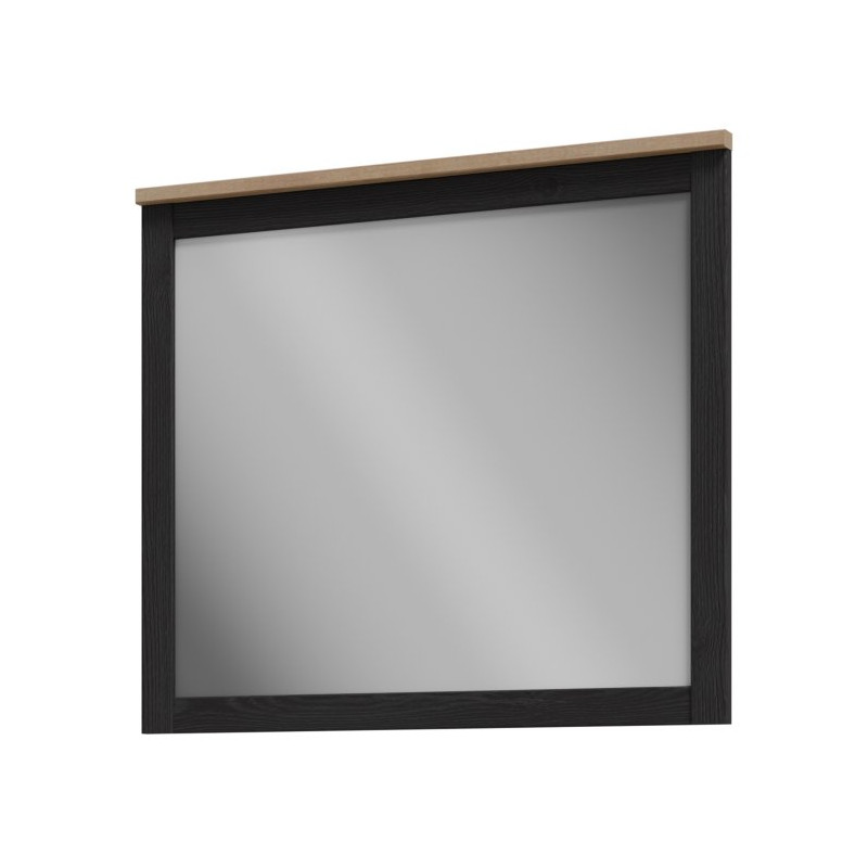 Lustro Chisbury BHLD03 Meble Forte czarny | domowanie.pl