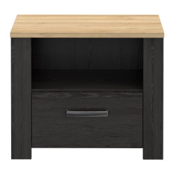 Szafka nocna Chisbury BHLK011 60 cm czarny – Meble Forte