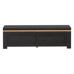 Ławeczka tapicerowana Chisbury BHLD011 czarny - Meble Forte