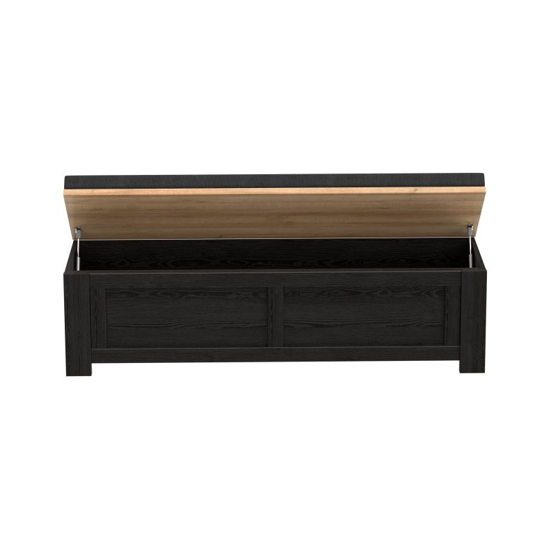 Ławeczka tapicerowana Chisbury BHLD011 czarny - Meble Forte