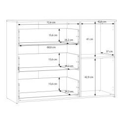 Komoda Waikato WKTK221R-M902 Piaskowy/Dąb Riviera Meble Forte