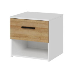 Szafka nocna 45 cm WTPK011-M245 Dąb/Uni Wolfram szary Meble Forte