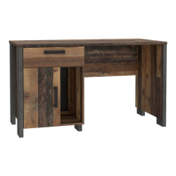 Biurko loftowe 130x60 CLIF old wood vintage | Meble Forte