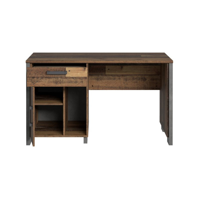 Biurko loftowe 130x60 CLIF old wood vintage | Meble Forte