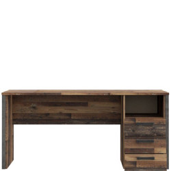 Biurko z szufladami loft 160x70 Clif old wood vintage | Domowanie