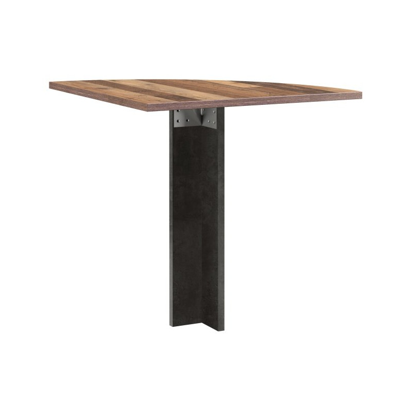 Element łączący do biurka CLIF old wood vintage | Domowanie