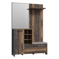 Panel do przedpokoju Clif old wood vintage| Meble Forte