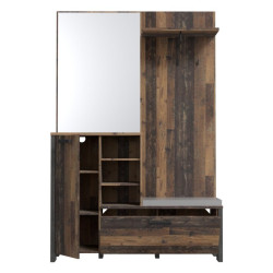 Panel do przedpokoju Clif old wood vintage| Meble Forte