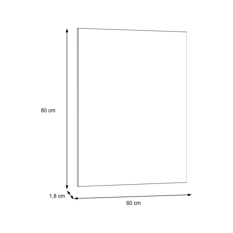 Lustro ścienne CLIF old wood vintage | Meble Forte