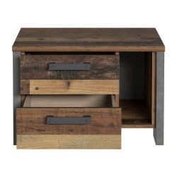 Szafka nocna 60 cm CLIF old wood vintage | styl loft
